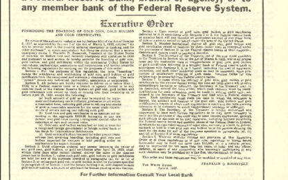 A Toast To 50 Years Of Legalized Gold 
                    
Americans Could Buy Gold Again Without Risking Prosecution
U.S. Treasury & IMF Sold Gold to Cap Price
Gold Futures Market Intended to Increase Volatility, Reduce Demand