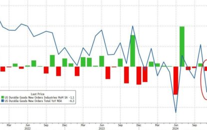 Durable Goods Orders Tumbled In November, But…