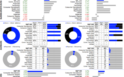 S&P 500 Earnings Dashboard 24Q4