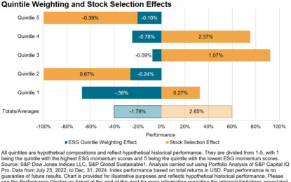 Performance Insights: The S&P 500 Equal Weight ESG Index