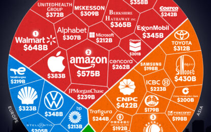 Ranked: The World’s Top Companies By Revenue In 2024